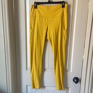 Wild Fable Yellow Leggings